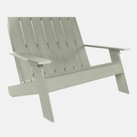 Highwood® Italica Double Wide Modern Adirondack Chair Eucalyptus 