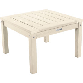 Highwood® Adirondack Side Table 24" x 24" Whitewash 