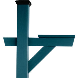 Highwood® Hazleton In-Ground Mailbox Post Nantucket Blue 