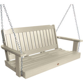 Highwood® Lehigh 4 Porch Swing Whitewash 