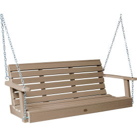 Highwood® Weatherly 5 Porch Swing Woodland Brown 