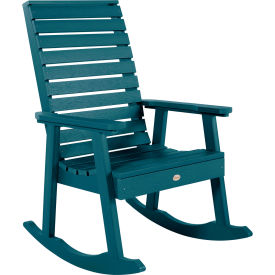 Highwood® Weatherly Outdoor Rocking Chair Nantucket Blue 