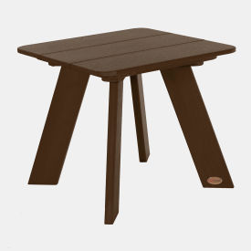Highwood® Italica Modern Side Table 18" x 18" Weathered Acorn 