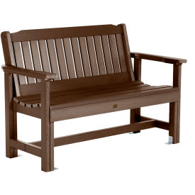 Highwood USA CM-BENSQ42-ACE Sequoia Professional Exeter 4 Garden Bench, Weathered Acorn image.