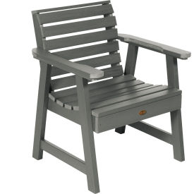 Highwood USA CM-CHGSQ02-CGE Sequoia Professional Glennville Lounge Chair, Coastal Teak image.