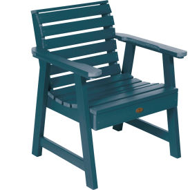 Highwood USA CM-CHGSQ02-NBE Sequoia Professional Glennville Lounge Chair, Coastal Nantucket Blue image.