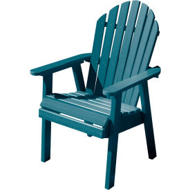Highwood USA CM-CHRSQD2-NBE Sequoia Professional Muskoka Adirondack Deck Dining Chair, 40-1/2"H, Nantucket Blue image.
