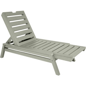 Highwood® Crestone Chaise Lounge Eucalyptus 