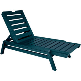 Highwood® Crestone Chaise Lounge Federal Blue 