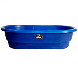 High Country Plastics Stock Tank  W-55 55 Gallons 51-1/2"L x 27-1/2"W x 13"H Blue
