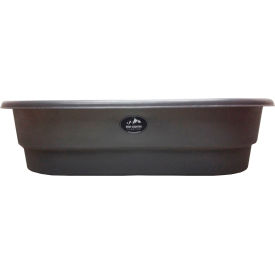 High Country Plastics Stock Tank  W-55 55 Gallons 51-1/2"L x 27-1/2"W x 13"H Black