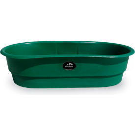 High Country Plastics Stock Tank  W-55 55 Gallons 51-1/2"L x 27-1/2"W x 13"H Green