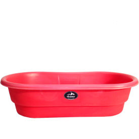 High Country Plastics Stock Tank  W-55 55 Gallons 51-1/2"L x 27-1/2"W x 13"H Red