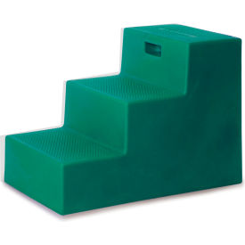 High Country Plastics 3 Step Mounting Step Green 22-1/2"H - MS-22FG