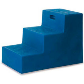 High Country Plastics MS-22FG High Country Plastics 3 Step Mounting Step, Green 22-1/2"H - MS-22FG image.