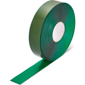Smooth Heavy Duty Solid Floor Marking Tape, 2"W x 98'L, Green view 2