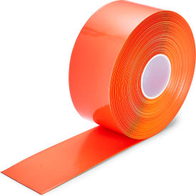 PermaStripe Heavy Duty Solid Floor Marking Tape, 4"W x 98'L, Orange view 2