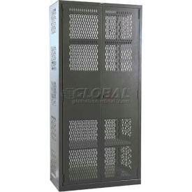 Hallowell HW4VSC6478-4CL Hallowell HW4VSC6478-4CL 14 Gauge Extra Heavy-Duty Steel DuraTough Ventilated Cabinet, 36x24x78 image.