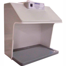 Hemco Corporation 24500 HEMCO® Vented Table Top Hood Workstation with Vapor Proof Light, Blower and Ducting image.