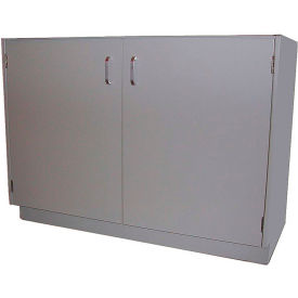 Hemco Corporation 54811 HEMCO® Base Cabinet, 48"W x 22"D x 35-1/4"H, 2 Doors, White image.