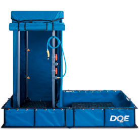 DQE Standard Decon Shower System, Aluminum Pool