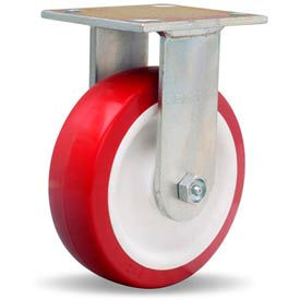 Hamilton Casters R-526-NF Hamilton® Standard Cold Forged Rigid 6 x 2 Poly-Tech Roller 900 Lb. Caster image.