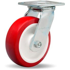 Hamilton Casters S-526-NF Hamilton® Standard Cold Forged Swivel 6 x 2 Poly-Tech Roller 900 Lb. Caster image.