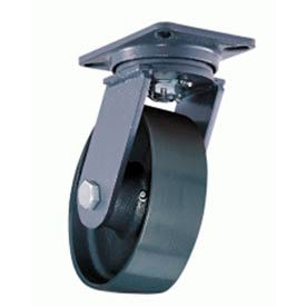 Hamilton Casters S-CH-6FSH Hamilton® Champion™ Forged Swivel 6 x 2-1/2 Forged Roller 3500 Lb. Caster image.