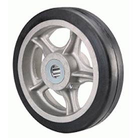 Hamilton Casters W-1020-RA-1 Hamilton® Rubber On Aluminum Wheel 10 x 2 - 1" Roller Bearing image.