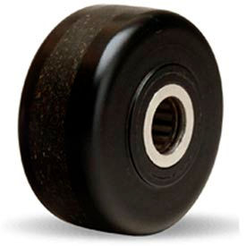 Hamilton Casters W-315-P-1/2 Hamilton® Plastex Wheel 3-1/4 x 1-1/2 - 1/2" Roller Bearing image.