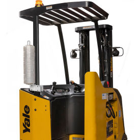 Fork Lift Stretch Wrap Rack for 18" Rolls, Vertical Mount, White view 2