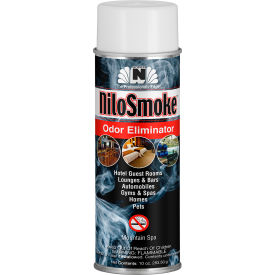 Hospeco 5460 Nilodor Nilosmoke Tobacco & Smoke Odor Eliminator, 10 oz., 12/Case image.