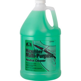 Hospeco 128MFC Nilodor Microfiber Floor Cleaner, Orange Scent, Gallon Bottle, 4 Bottles/Case image.