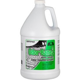 Hospeco 128NBN Nilodor Certified® Odor Bane 2 Water Soluble Deodorizer, New Morning, Gallon Bottle, 4/Case image.