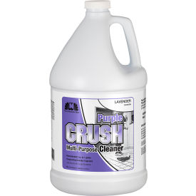 Hospeco 128PCLN Nilodor Purple Crush Multi-Purpose Cleaner, Lavender Scent, Gallon Bottle, 4 Bottles/Case image.