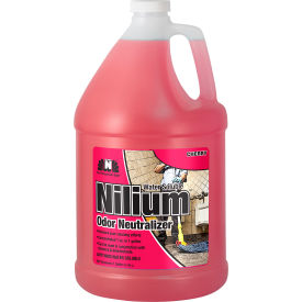 Nilium Water-Soluble Deodorizer, Cherry Nilium, Gallon Bottle, 4 Bottles/Case