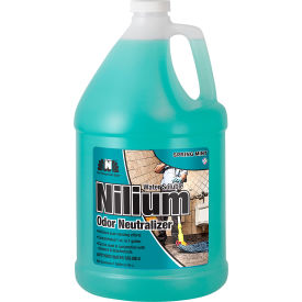 Hospeco 128WSM Nilium® Water-Soluble Deodorizer, Spring Mint Nilium, Gallon Bottle, 4 Bottles/Case image.