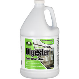 Hospeco 128ZCM Nilodor Urine Digester with Odor Neutralizer, Cucumber Melon, Gallon Bottle, 4 Bottles/Case image.