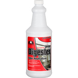 Hospeco 32ZGA Nilodor Urine Digester with Odor Neutralizer, Apple Spice, Quart Bottle, 12 Bottles/Case image.