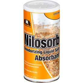 Nilosorb Moisture Absorbent Powder, 11 oz Container, 6/Case, Fresh Scent