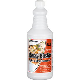 Hospeco C325-009 Nilodor Certified® Berry Buster Liquid Spotter, Quart Bottle, 6/Case image.