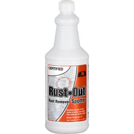 Hospeco C333-009 Nilodor Certified® Rust Remover Liquid Spotter, Quart Bottle, 6/Case image.