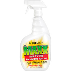 Hospeco C515-009 The MAXX All Purpose Spotter by Nilodor, Quart Bottle, Unscented, 6/Case image.