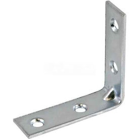 Ultra Hardware Brace Corner, Galv. Zinc Dichromate, 2 Ultra Hardware Brace Corner, Galv. Zinc Dichromate, 2