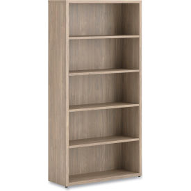 HON® 10500 Series™ Laminate Bookcase 36"W x 13"D x 71"H Kingswood Walnut