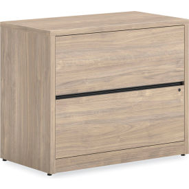 HON® 10500 Series Lateral File 2 Legal/Letter-Size File Drawers Walnut 36"x20"x29.5" 