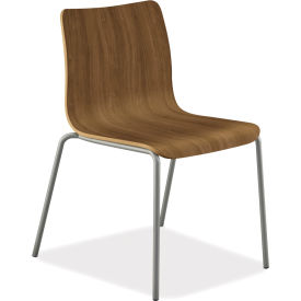 HON® Ruck Laminate Chair Supports Up to 300 lb 18" Seat Height Pinnacle/Silver 