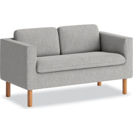 HON® Parkwyn Reception Upholstery Fabric Loveseat 53-1/2"W x 26-3/4"D x 29"H Gray