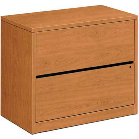 Hon Company HON10563CC HON® Lateral File Two-Drawer 36"W x 20"D x 29-1/2"H Harvest - 10500 Series image.