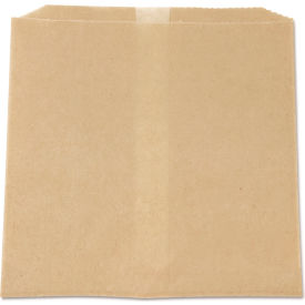 Kraft Waxed Sanitary Napkin Paper Liners For Floor Receptacles 8" x 7" x 8"  500/Case - HOS6802W